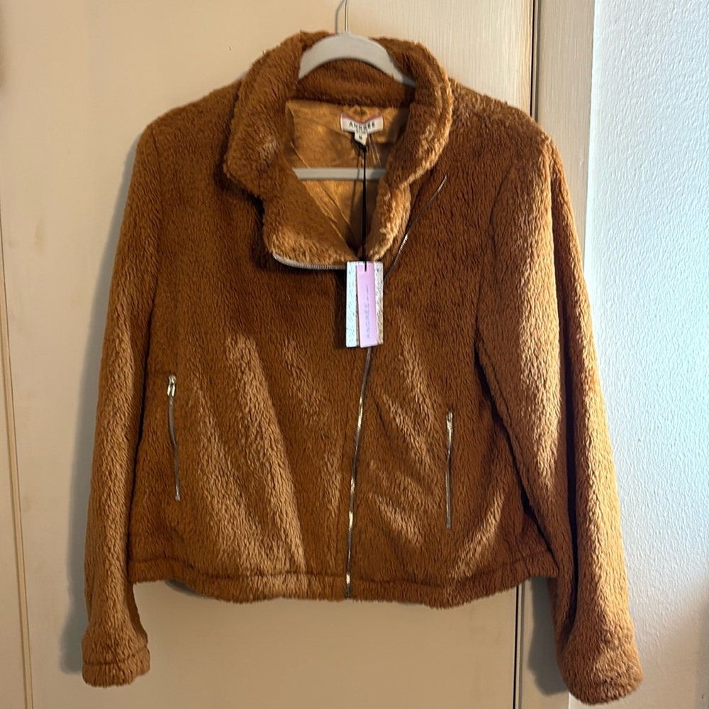 Andree Moto Jacket size Medium new with tags